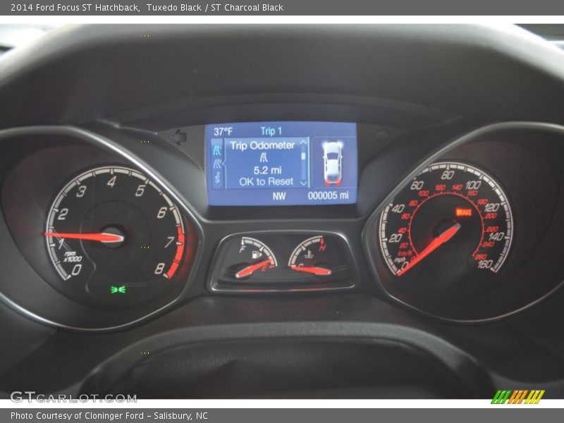 Tuxedo Black / ST Charcoal Black 2014 Ford Focus ST Hatchback