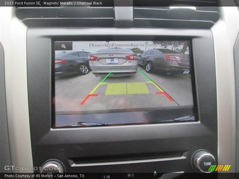 Magnetic Metallic / Charcoal Black 2015 Ford Fusion SE