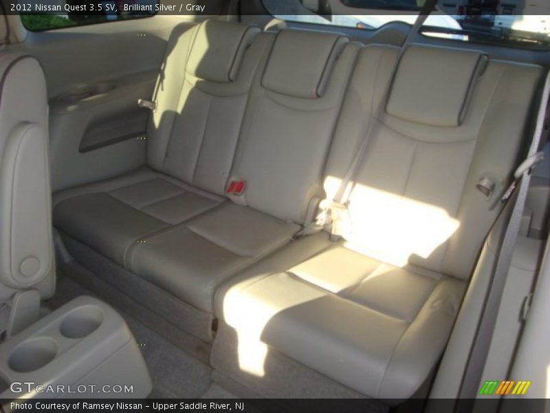 Brilliant Silver / Gray 2012 Nissan Quest 3.5 SV