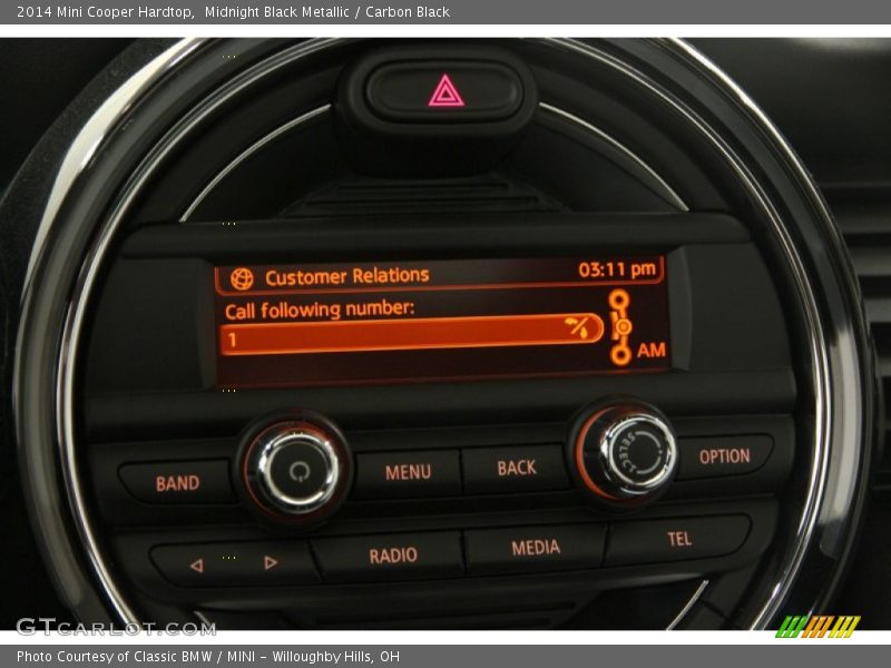 Midnight Black Metallic / Carbon Black 2014 Mini Cooper Hardtop