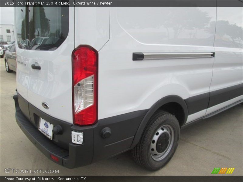 Oxford White / Pewter 2015 Ford Transit Van 150 MR Long