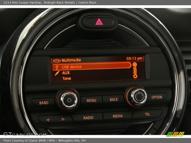 Midnight Black Metallic / Carbon Black 2014 Mini Cooper Hardtop