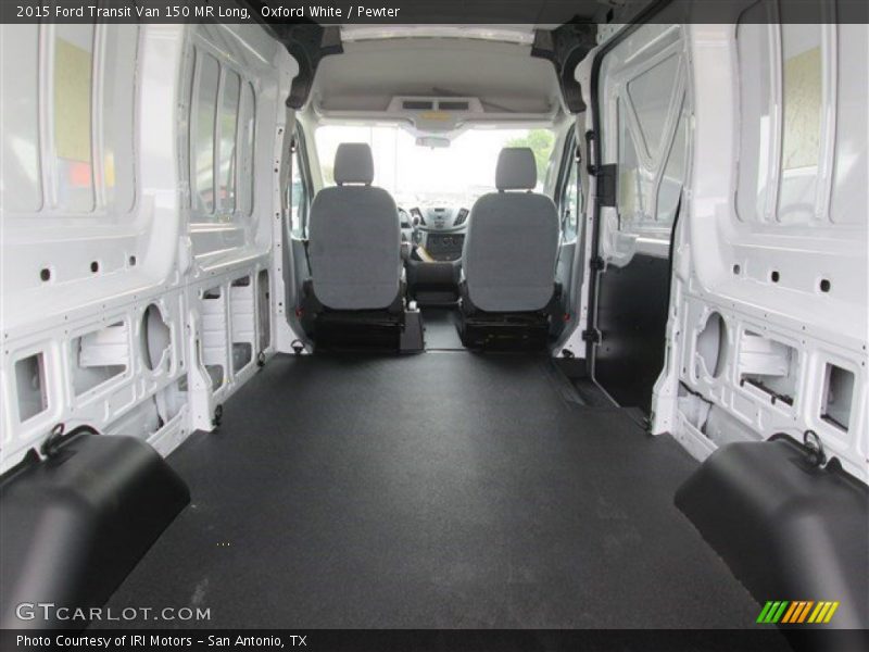 Oxford White / Pewter 2015 Ford Transit Van 150 MR Long