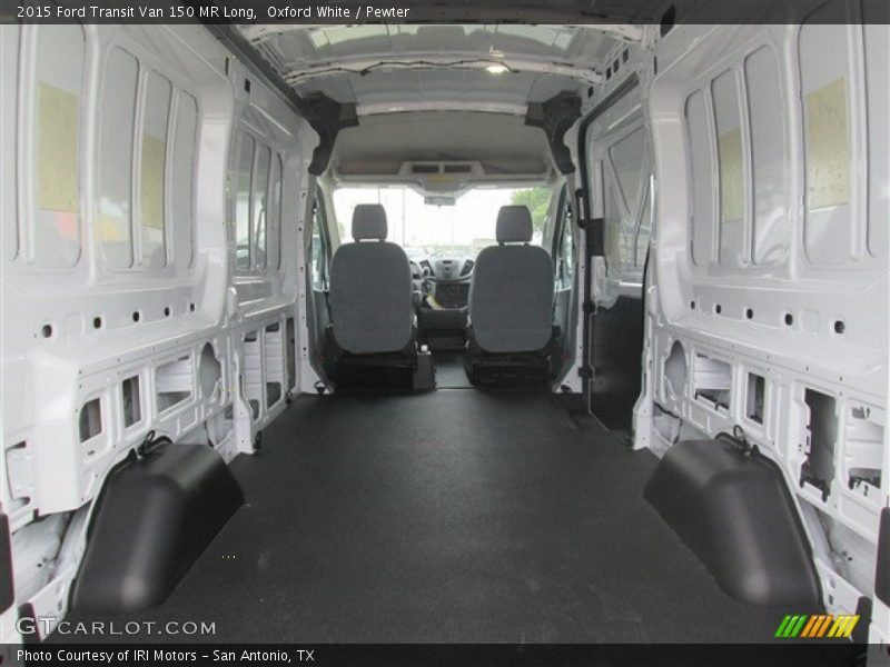 Oxford White / Pewter 2015 Ford Transit Van 150 MR Long