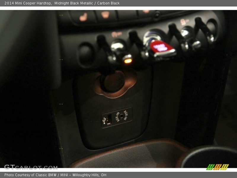 Midnight Black Metallic / Carbon Black 2014 Mini Cooper Hardtop
