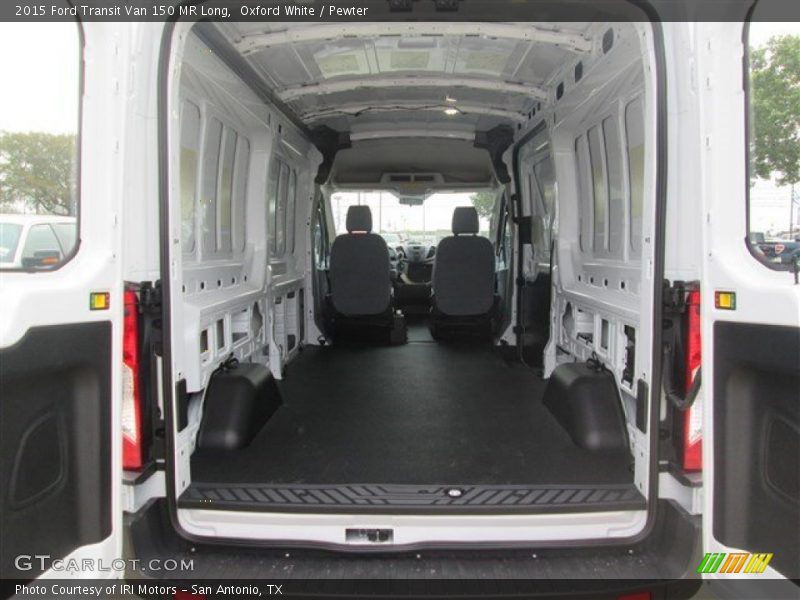 Oxford White / Pewter 2015 Ford Transit Van 150 MR Long