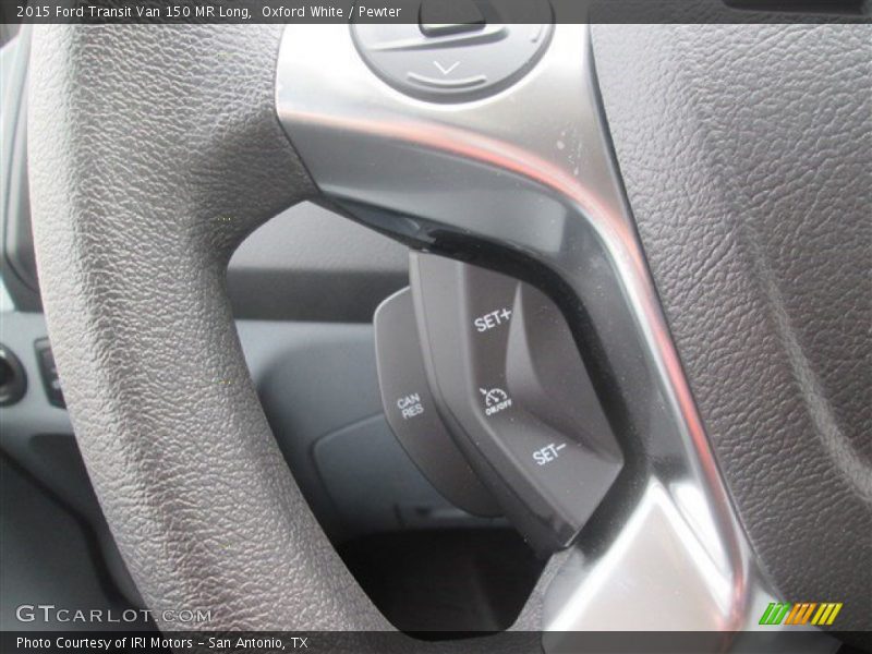Oxford White / Pewter 2015 Ford Transit Van 150 MR Long