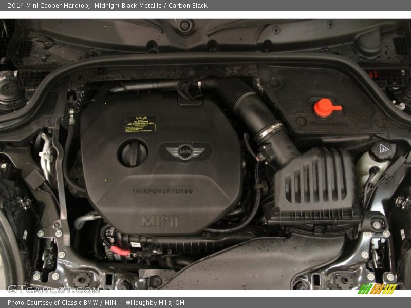 Midnight Black Metallic / Carbon Black 2014 Mini Cooper Hardtop