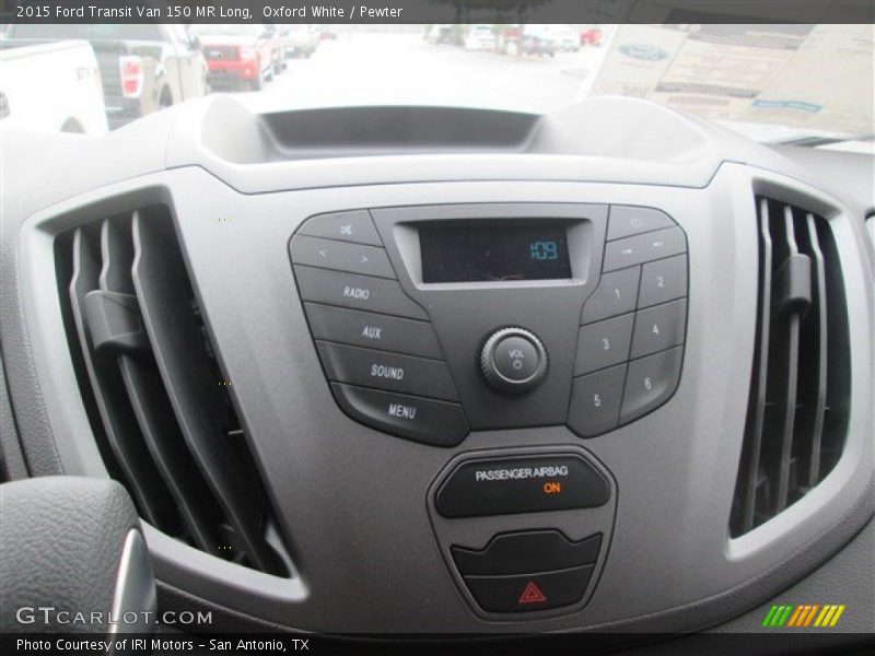 Oxford White / Pewter 2015 Ford Transit Van 150 MR Long