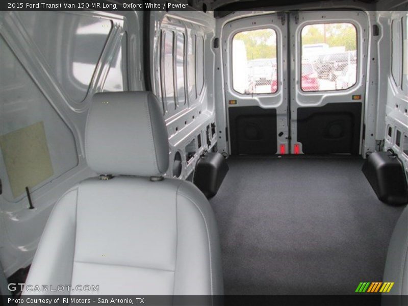 Oxford White / Pewter 2015 Ford Transit Van 150 MR Long