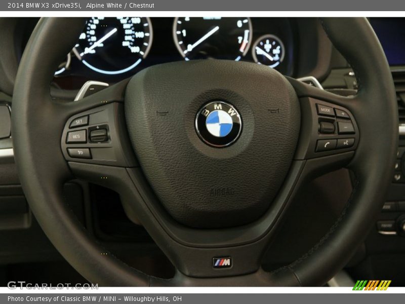  2014 X3 xDrive35i Steering Wheel