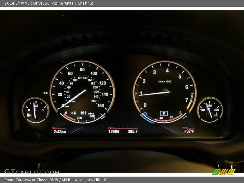  2014 X3 xDrive35i xDrive35i Gauges