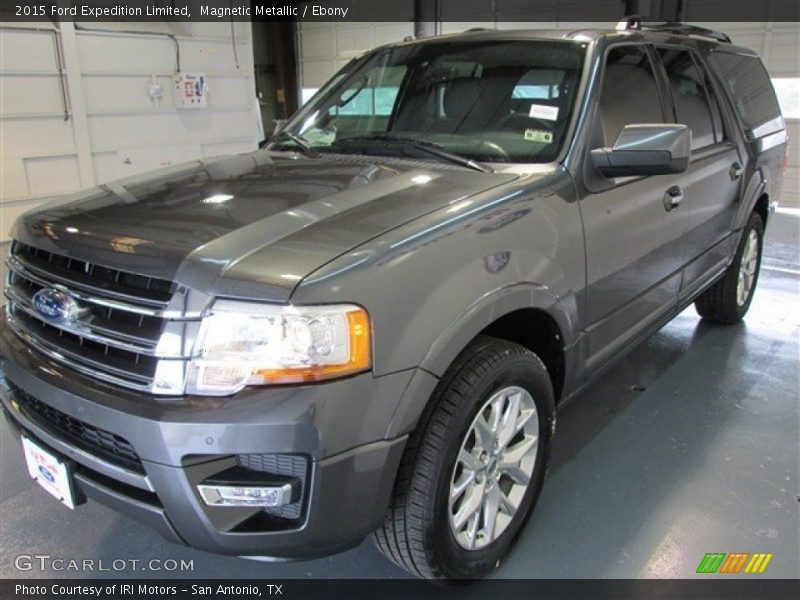 Magnetic Metallic / Ebony 2015 Ford Expedition Limited