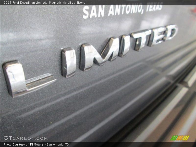 Magnetic Metallic / Ebony 2015 Ford Expedition Limited
