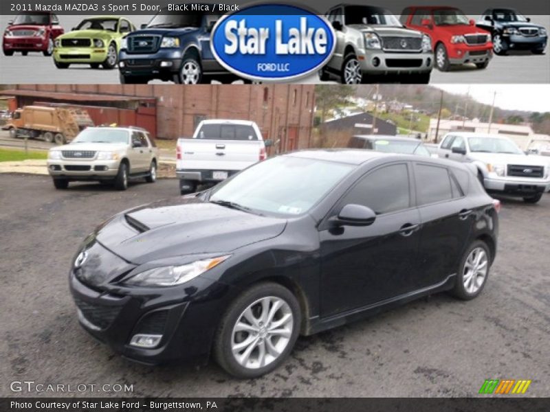 Black Mica / Black 2011 Mazda MAZDA3 s Sport 5 Door