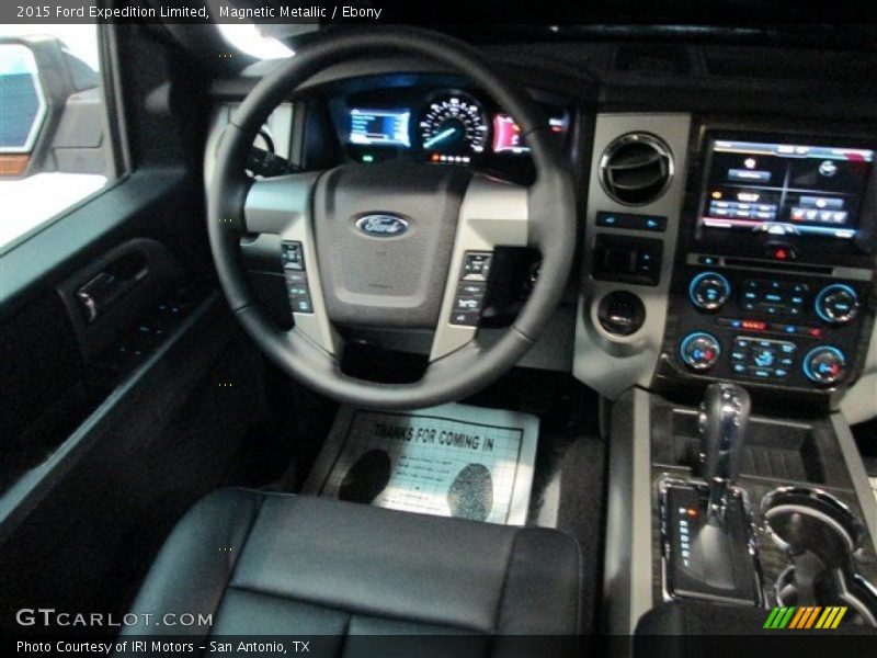 Magnetic Metallic / Ebony 2015 Ford Expedition Limited