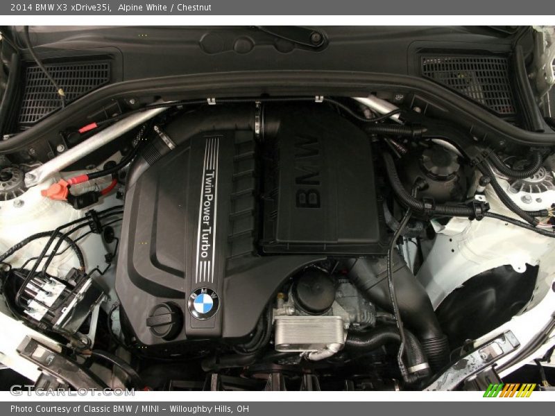  2014 X3 xDrive35i Engine - 3.0 Liter DI TwinPower Turbocharged DOHC 24-Valve VVT Inline 6 Cylinder