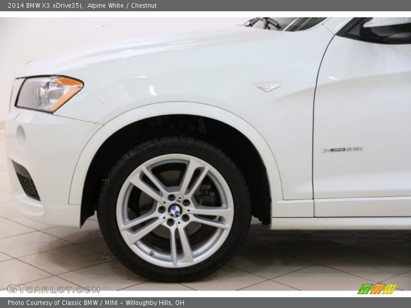  2014 X3 xDrive35i Wheel