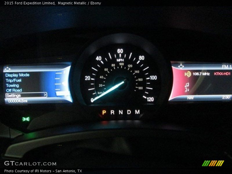 Magnetic Metallic / Ebony 2015 Ford Expedition Limited