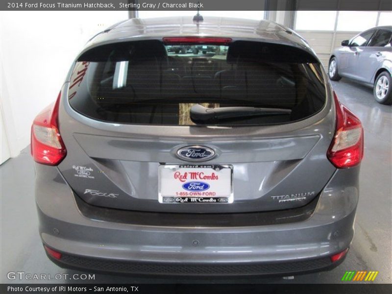 Sterling Gray / Charcoal Black 2014 Ford Focus Titanium Hatchback