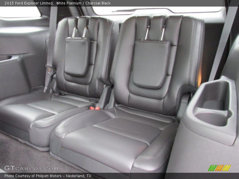 White Platinum / Charcoal Black 2015 Ford Explorer Limited
