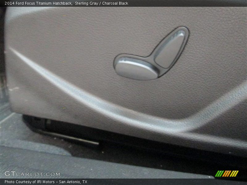 Sterling Gray / Charcoal Black 2014 Ford Focus Titanium Hatchback