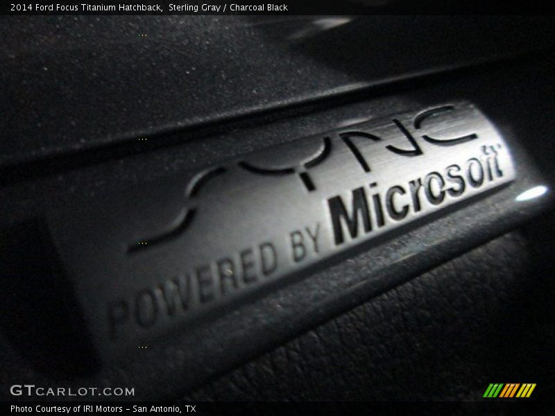 Sterling Gray / Charcoal Black 2014 Ford Focus Titanium Hatchback