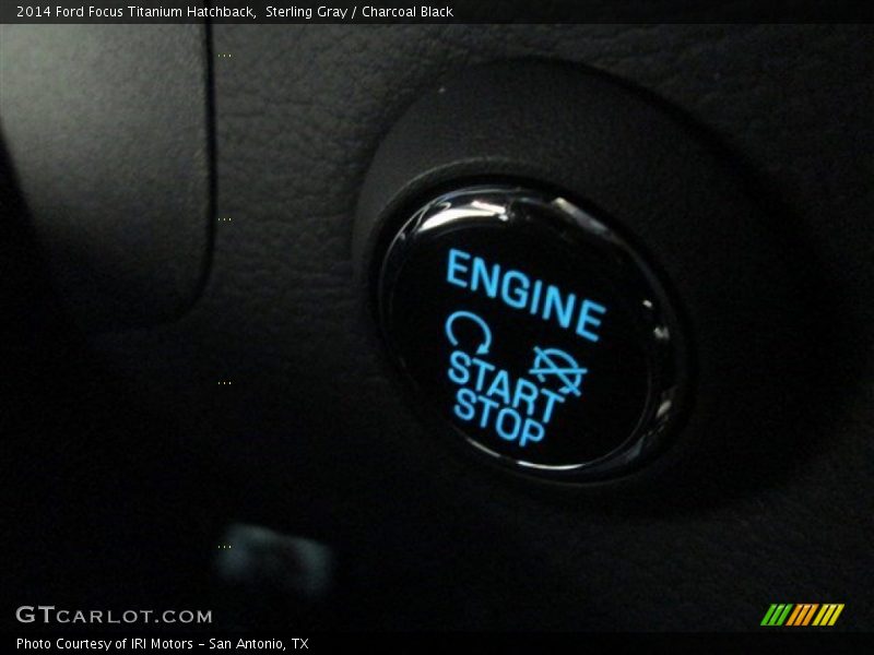 Sterling Gray / Charcoal Black 2014 Ford Focus Titanium Hatchback