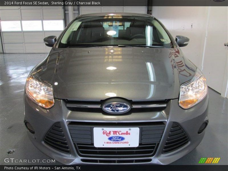 Sterling Gray / Charcoal Black 2014 Ford Focus SE Sedan