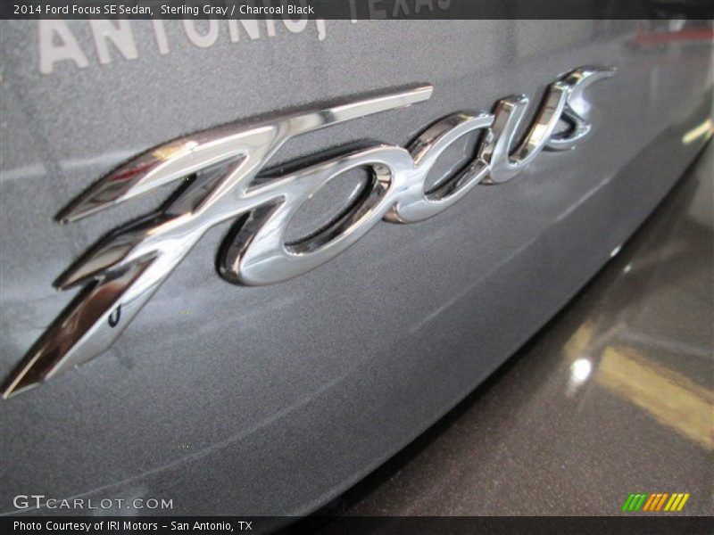 Sterling Gray / Charcoal Black 2014 Ford Focus SE Sedan