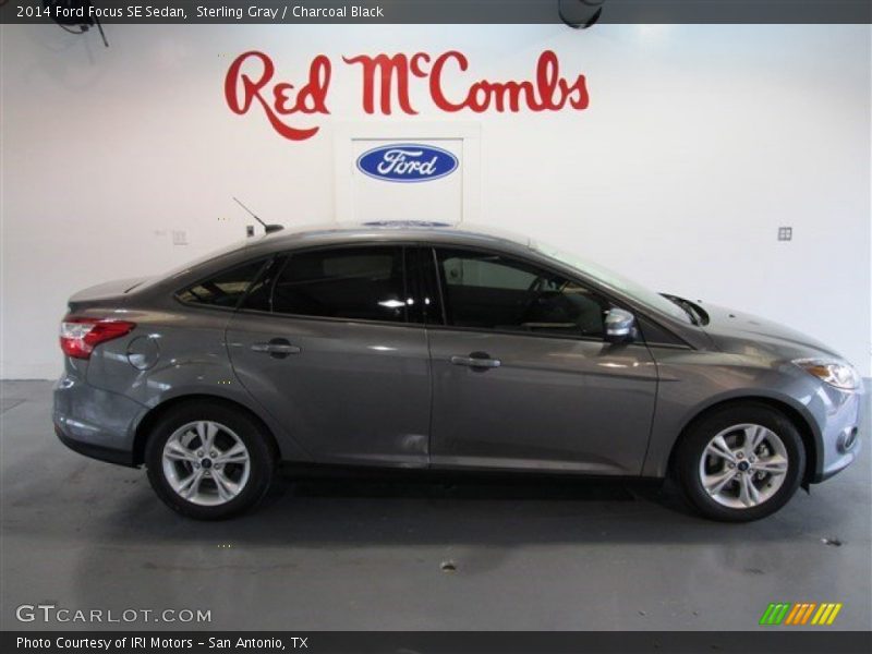 Sterling Gray / Charcoal Black 2014 Ford Focus SE Sedan
