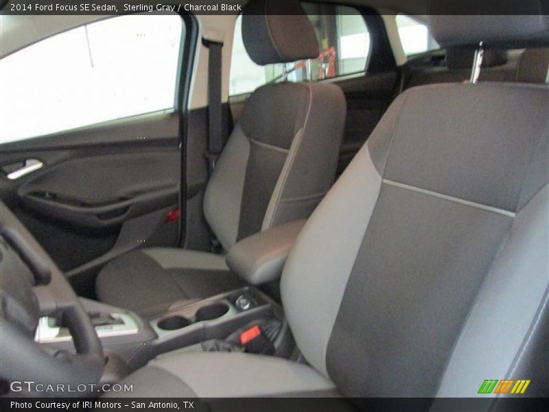 Sterling Gray / Charcoal Black 2014 Ford Focus SE Sedan