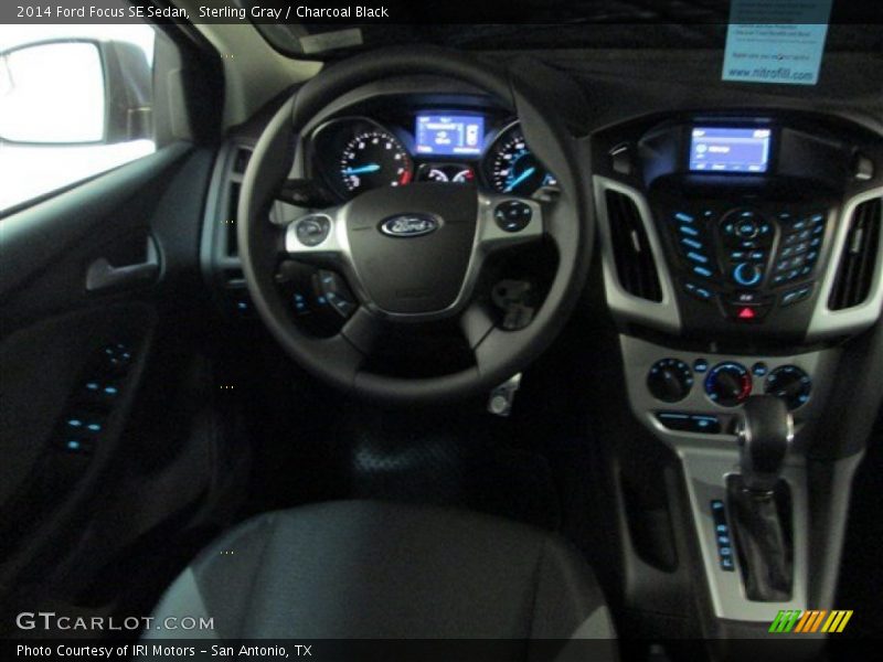 Sterling Gray / Charcoal Black 2014 Ford Focus SE Sedan