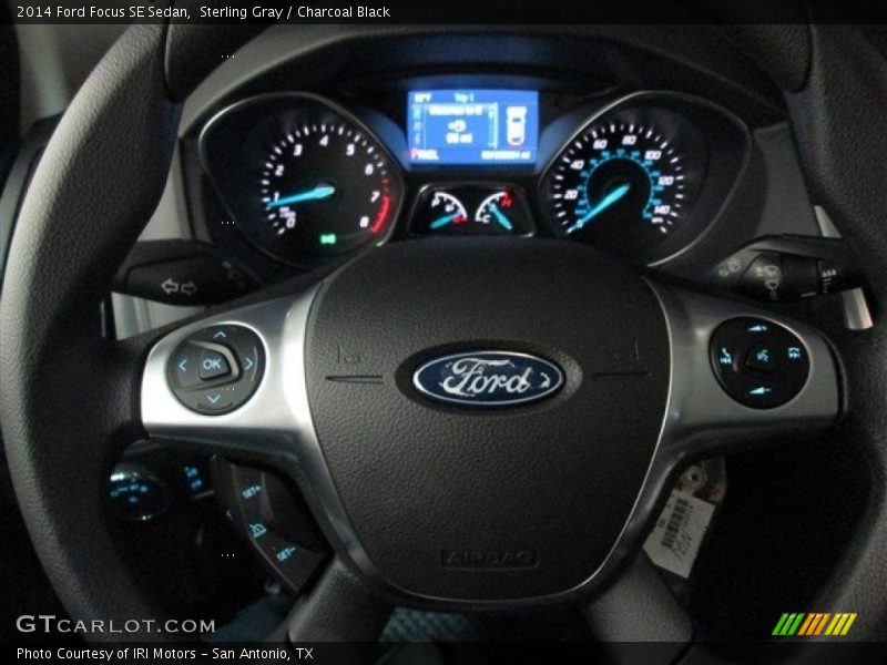 Sterling Gray / Charcoal Black 2014 Ford Focus SE Sedan