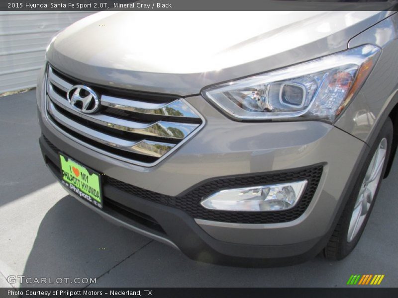 Mineral Gray / Black 2015 Hyundai Santa Fe Sport 2.0T