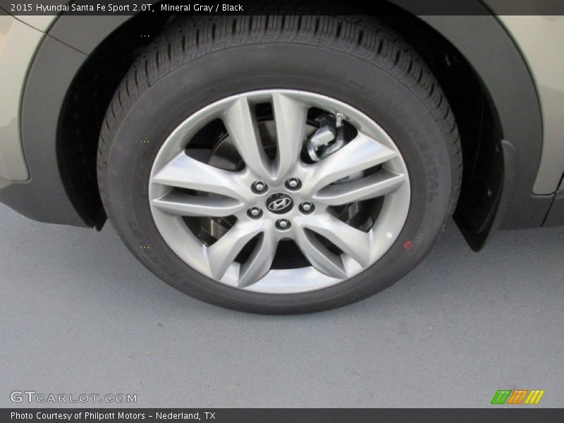 Mineral Gray / Black 2015 Hyundai Santa Fe Sport 2.0T