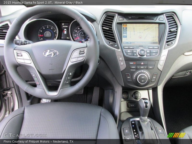 Mineral Gray / Black 2015 Hyundai Santa Fe Sport 2.0T
