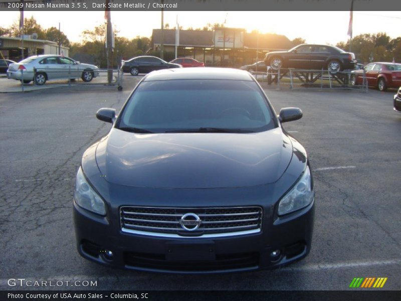 Dark Slate Metallic / Charcoal 2009 Nissan Maxima 3.5 S