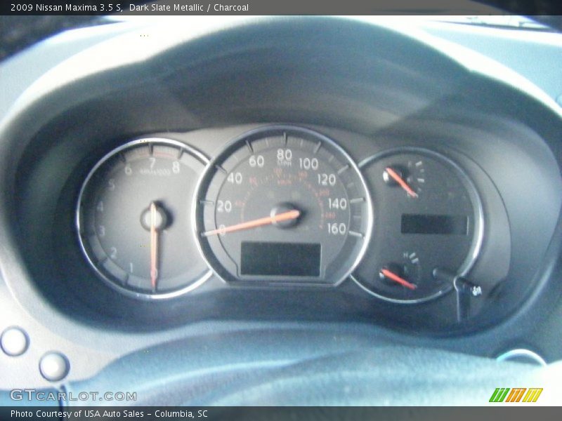 Dark Slate Metallic / Charcoal 2009 Nissan Maxima 3.5 S