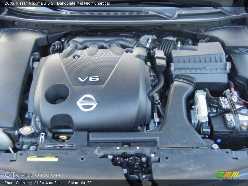 Dark Slate Metallic / Charcoal 2009 Nissan Maxima 3.5 S