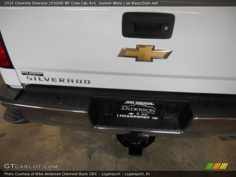 Summit White / Jet Black/Dark Ash 2015 Chevrolet Silverado 2500HD WT Crew Cab 4x4