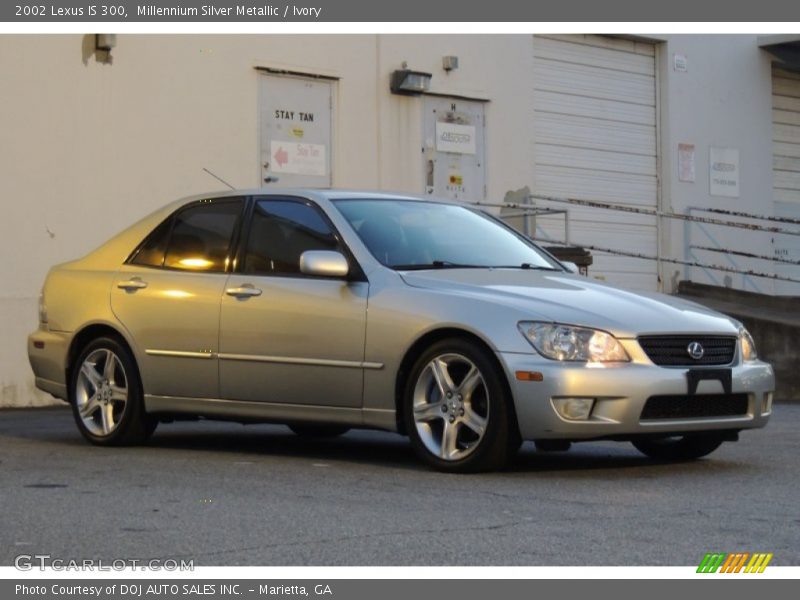 Millennium Silver Metallic / Ivory 2002 Lexus IS 300