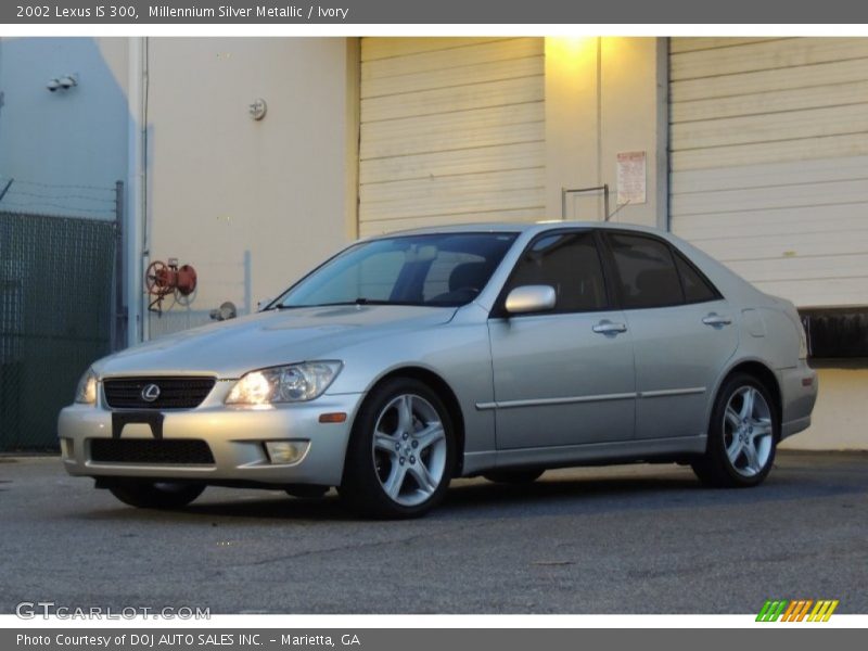 Millennium Silver Metallic / Ivory 2002 Lexus IS 300