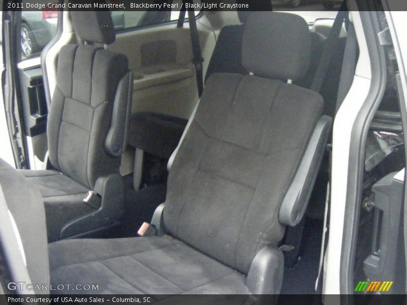 Blackberry Pearl / Black/Light Graystone 2011 Dodge Grand Caravan Mainstreet