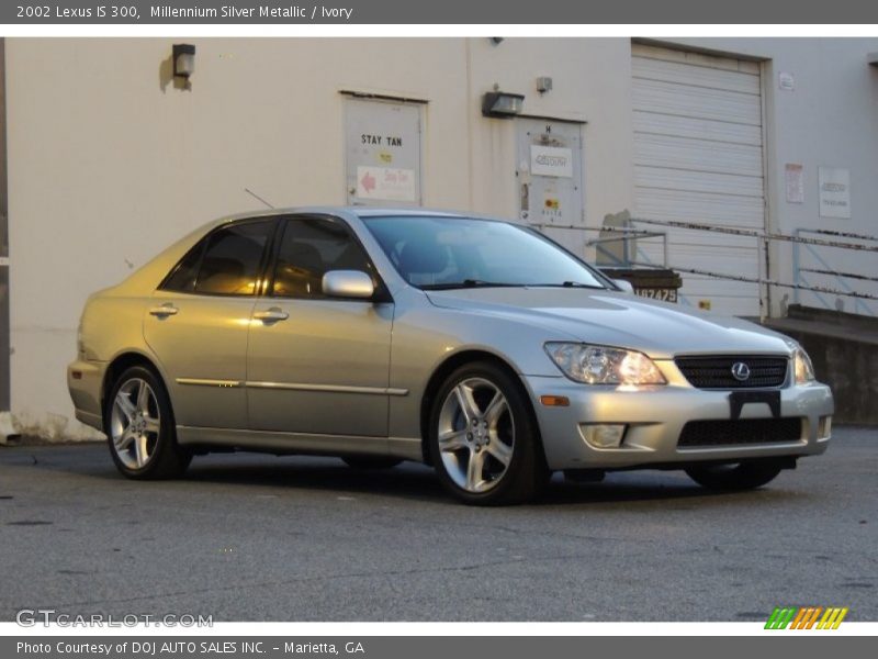 Millennium Silver Metallic / Ivory 2002 Lexus IS 300