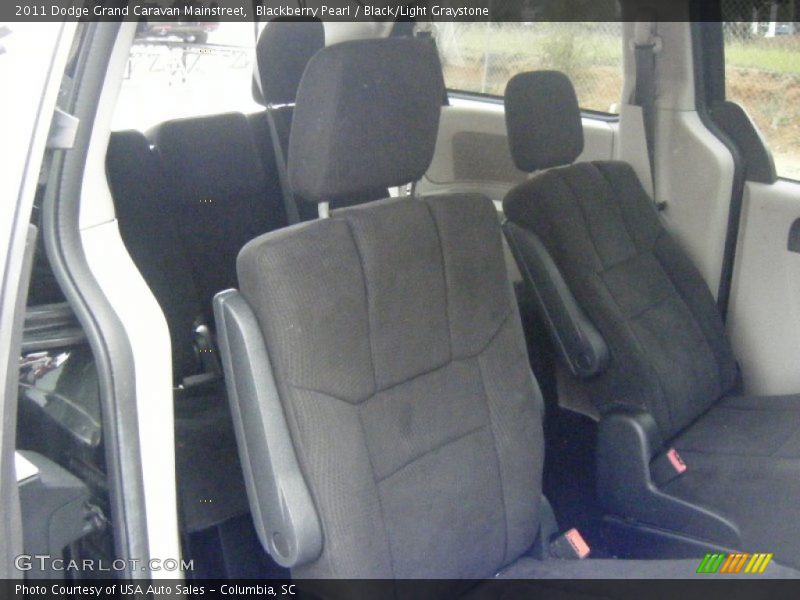 Blackberry Pearl / Black/Light Graystone 2011 Dodge Grand Caravan Mainstreet