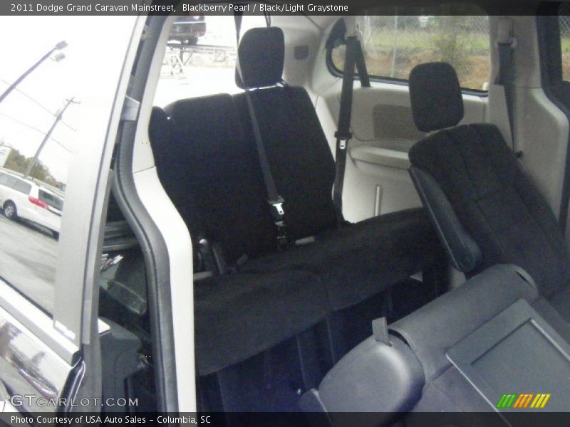 Blackberry Pearl / Black/Light Graystone 2011 Dodge Grand Caravan Mainstreet