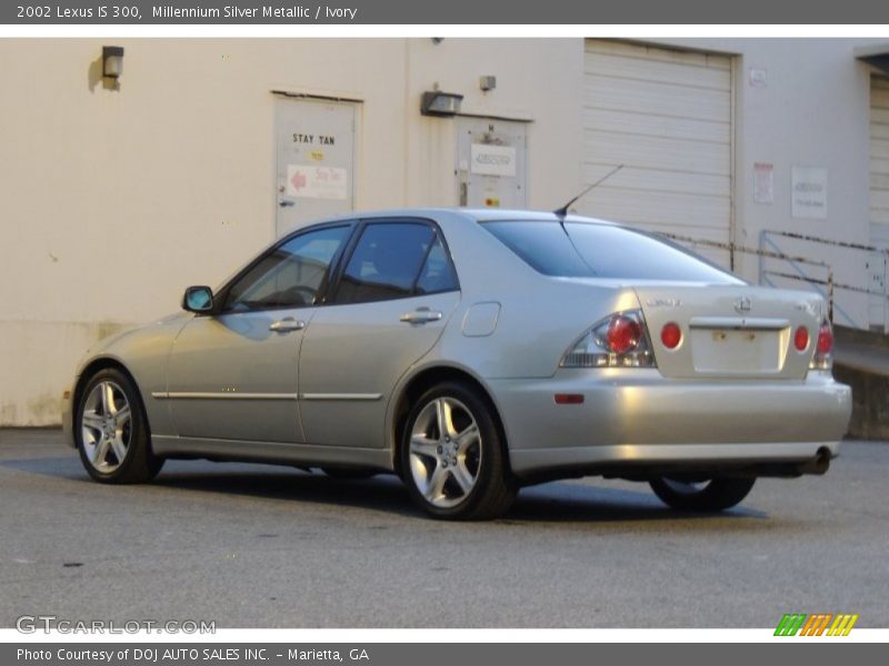 Millennium Silver Metallic / Ivory 2002 Lexus IS 300