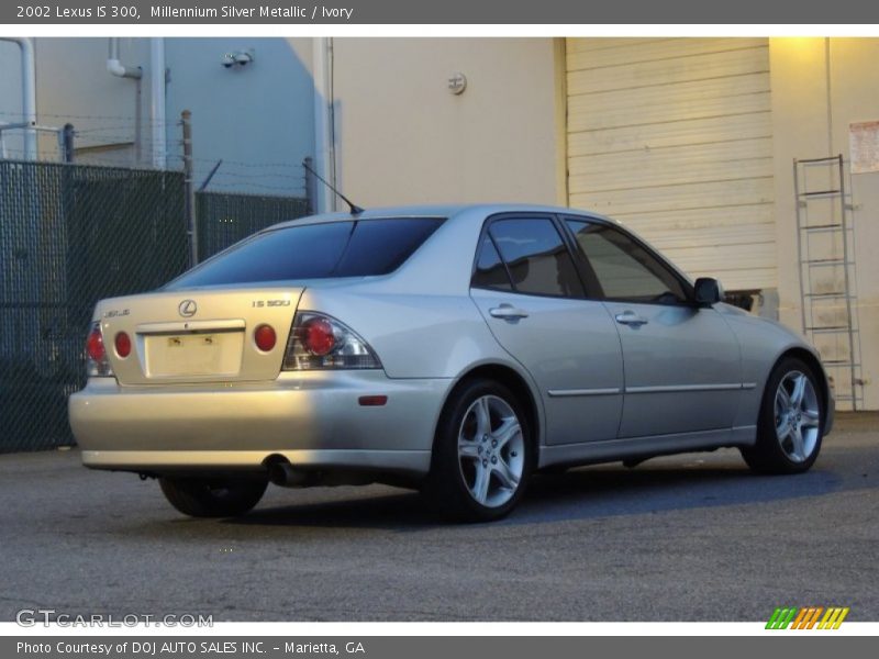 Millennium Silver Metallic / Ivory 2002 Lexus IS 300