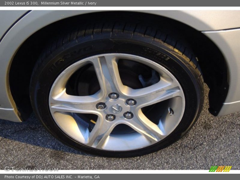 Millennium Silver Metallic / Ivory 2002 Lexus IS 300